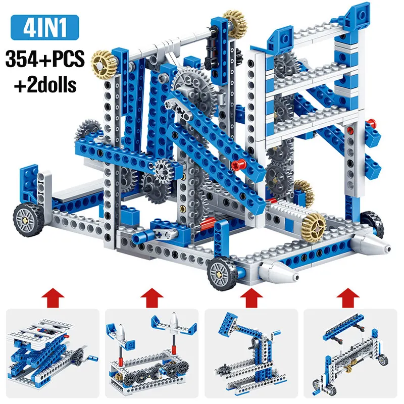 Городская техника технические строительные блоки механические Обучающие наборы