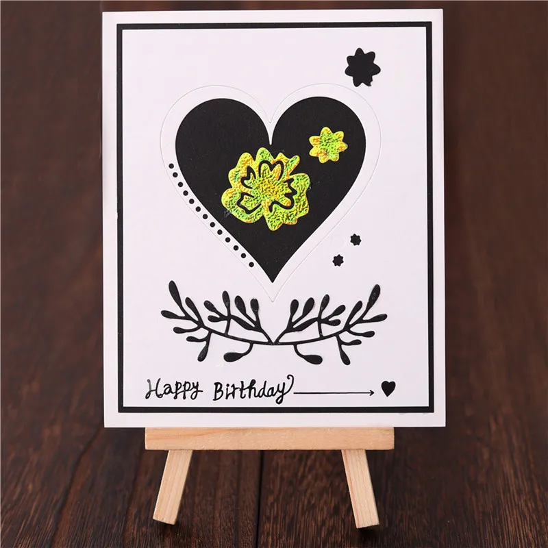 

DiyArts Flower Lace Frame Dies Fence Scrapbooking Cut Die New Craft Stencil Punching Templates Photo Album Embossing Dies