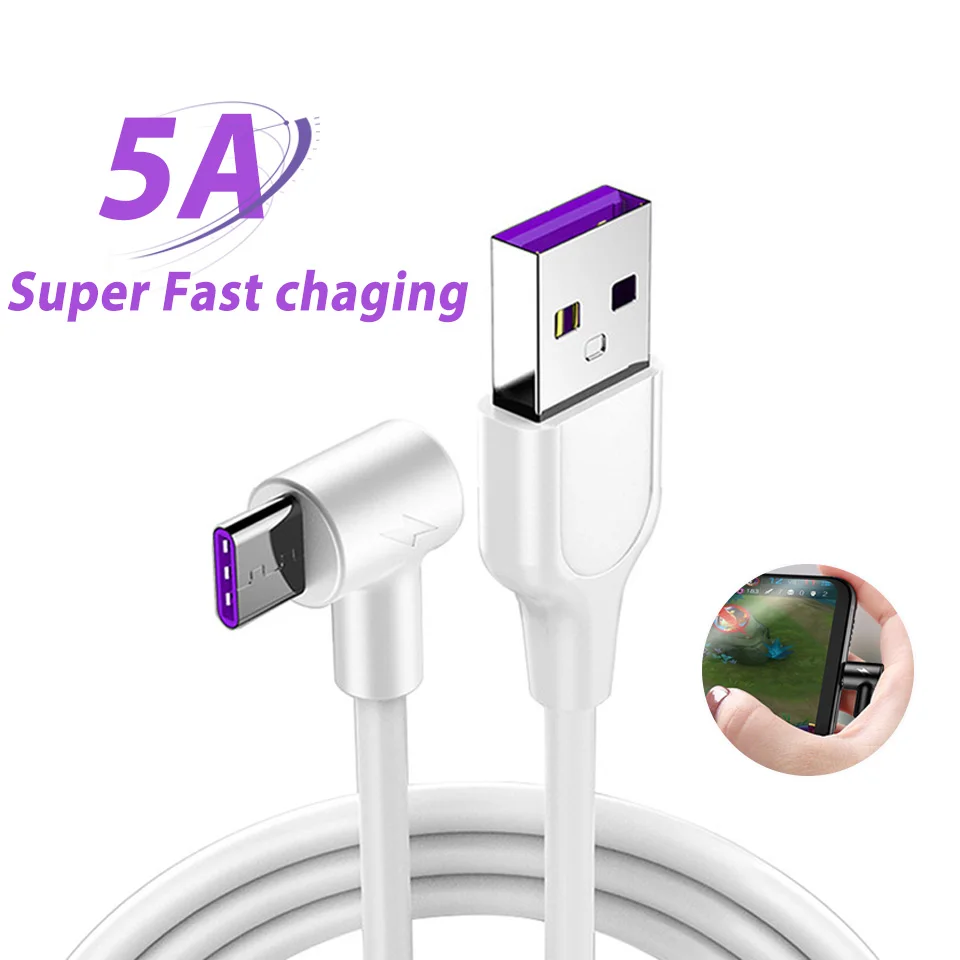 5А Usb C кабель супер быстрая зарядка для samsung Xiaomi huawei P30 type зарядного устройства