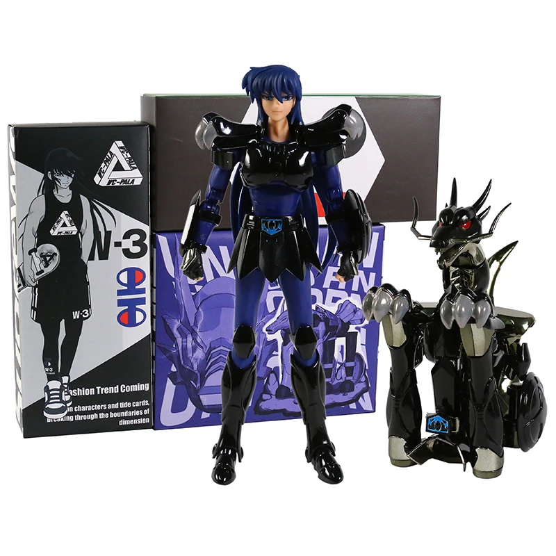 Отличные игрушки Saint Seiya Myth Cloth EX Бронзовый черный Темный Дракон Shiryu V1 экшн-фигурка