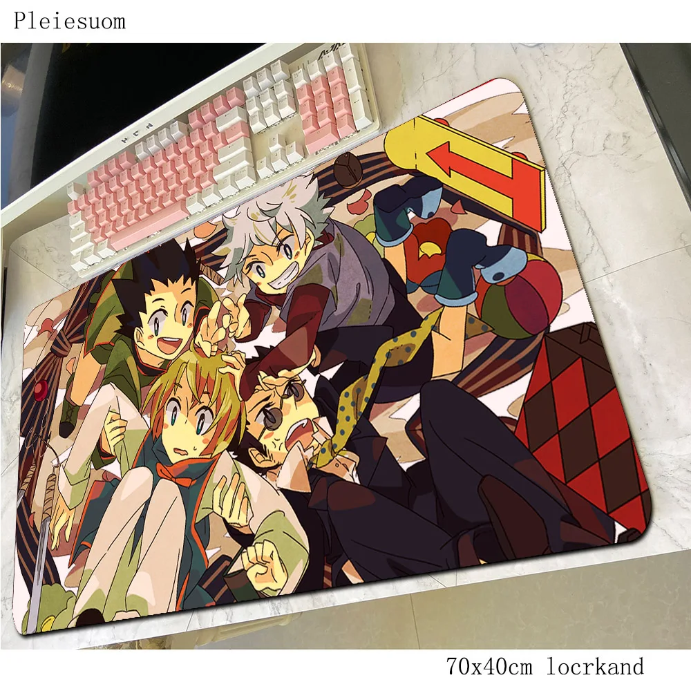 

hunterxhunter mouse pad 700x400x4mm mousepads cute gaming mousepad gamer Mass pattern personalized mouse pads keyboard pc pad