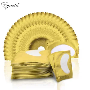 Патчи для наращивания ресниц, бумажные патчи для наращивания ресниц, наклейки s для глаз, 100 пар