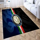Inter Milan FC ковер для гостиной 3D Anime мультяшный коврик Gamer Подростковая комната прикроватный коврик Детские напольные коврики