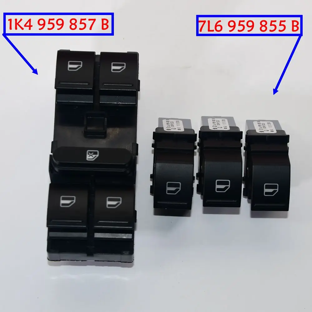 OEM новый главный переключатель стеклоподъемника для Golf Passat 1K4959857B 1K4 959 857 B |