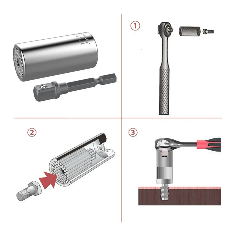 Инструмент для ремонта автомобиля Универсальный динамометрический ключ мощная