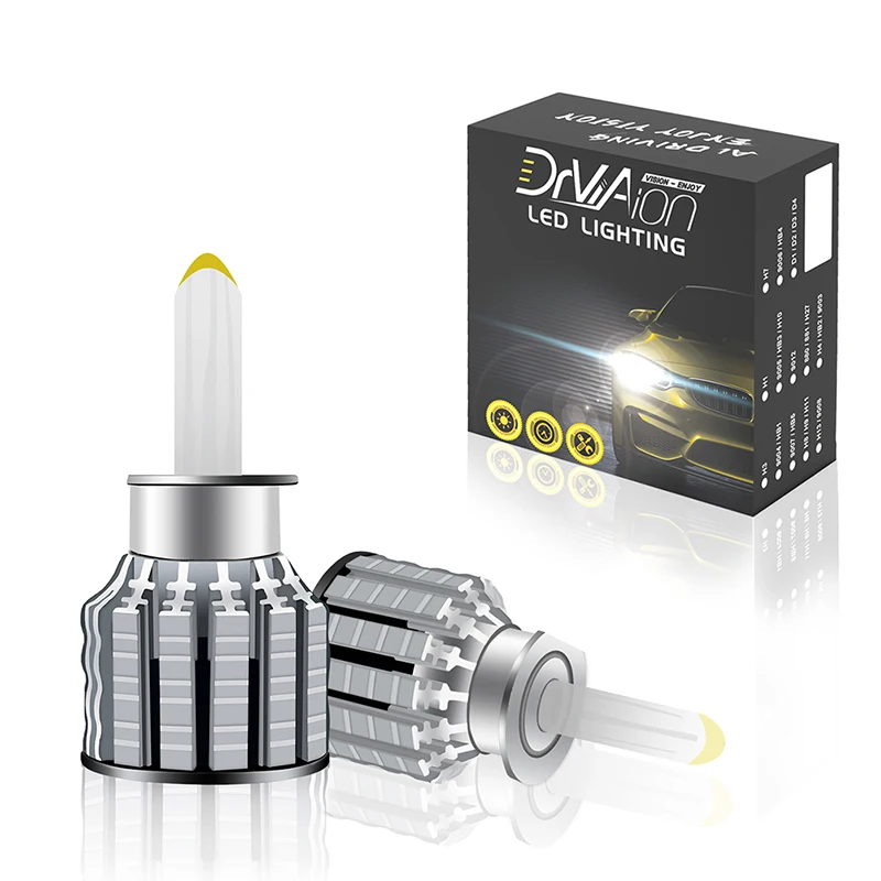 

Super Bright 120W H1 Canbus LED Car Headlight Bulbs 25000LM Auto Lamp 12V
