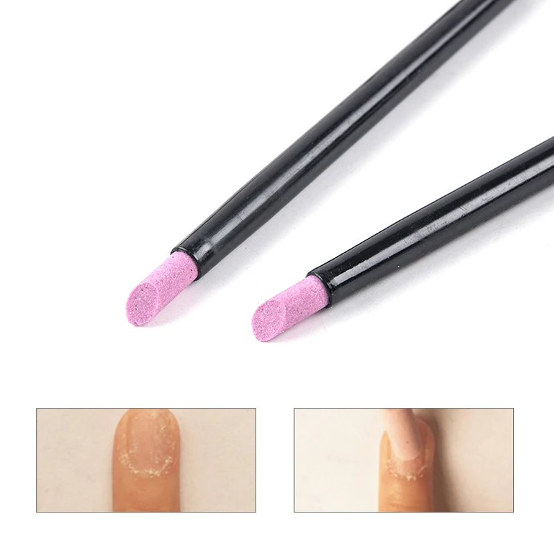 

Quartz Scrubs Stone Nail File Nail Art Tools Cuticle Remover Trimmer Polish Nail Effectively Exfoliate Polish Buffer Nail
