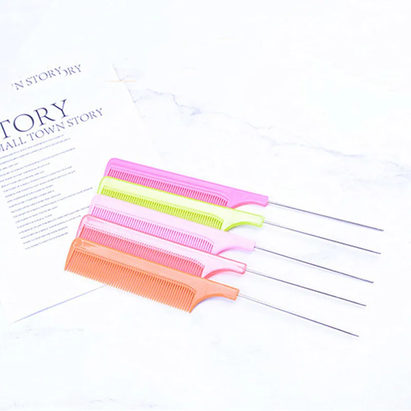 Профессиональная расческа для волос с тонкими зубьями Антистатическая щетка из