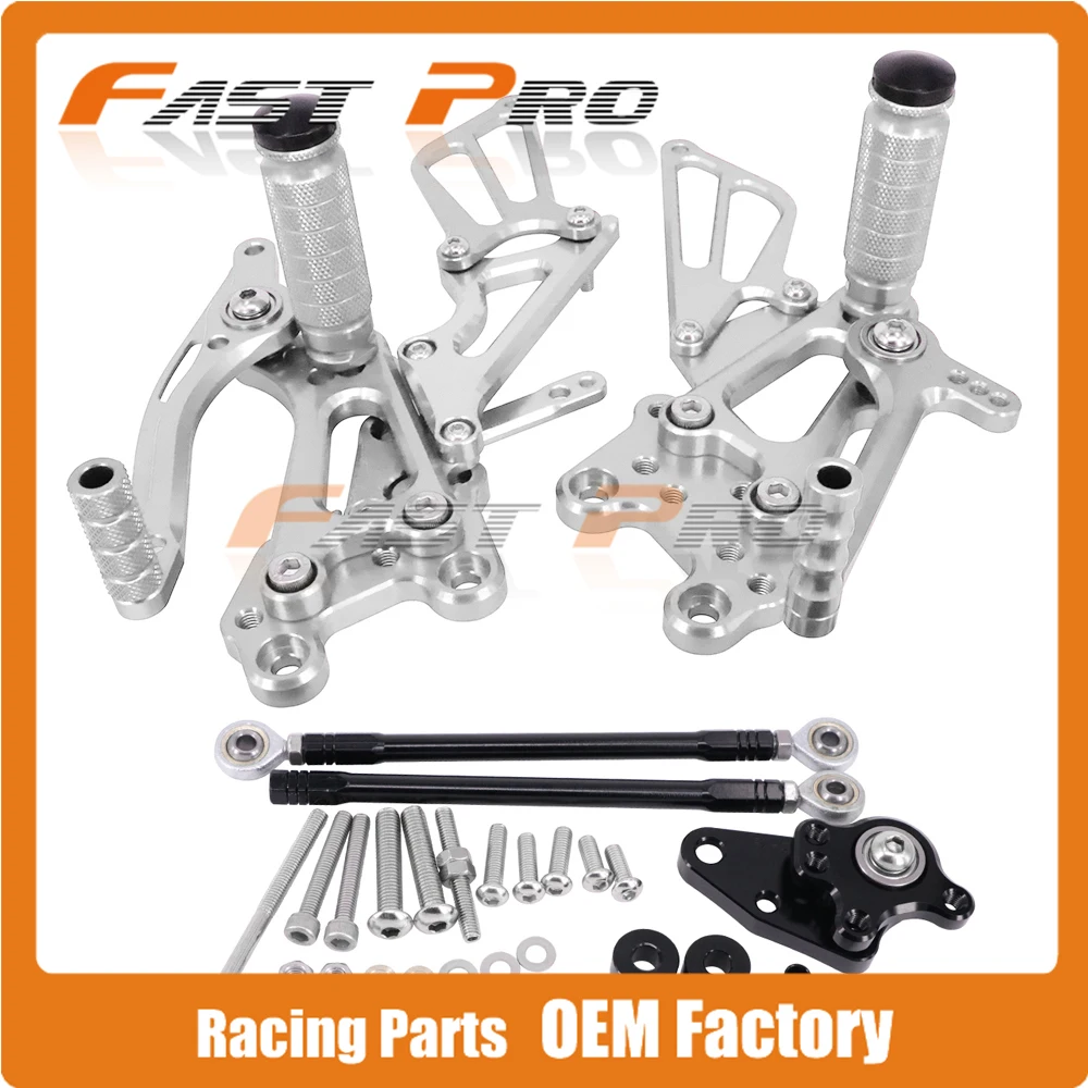 CNC мотоцикл Регулируемая заготовка подножки педали отдых для HONDA CBR600RR CBR 600RR 2007 2008 2009 2010 2011 2012 2013