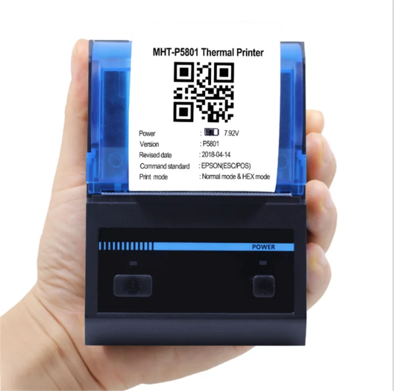 Мини Портативный Android Bluetooth Pos принтер термоприемный принтер для телефона iOS Windows печать билетов