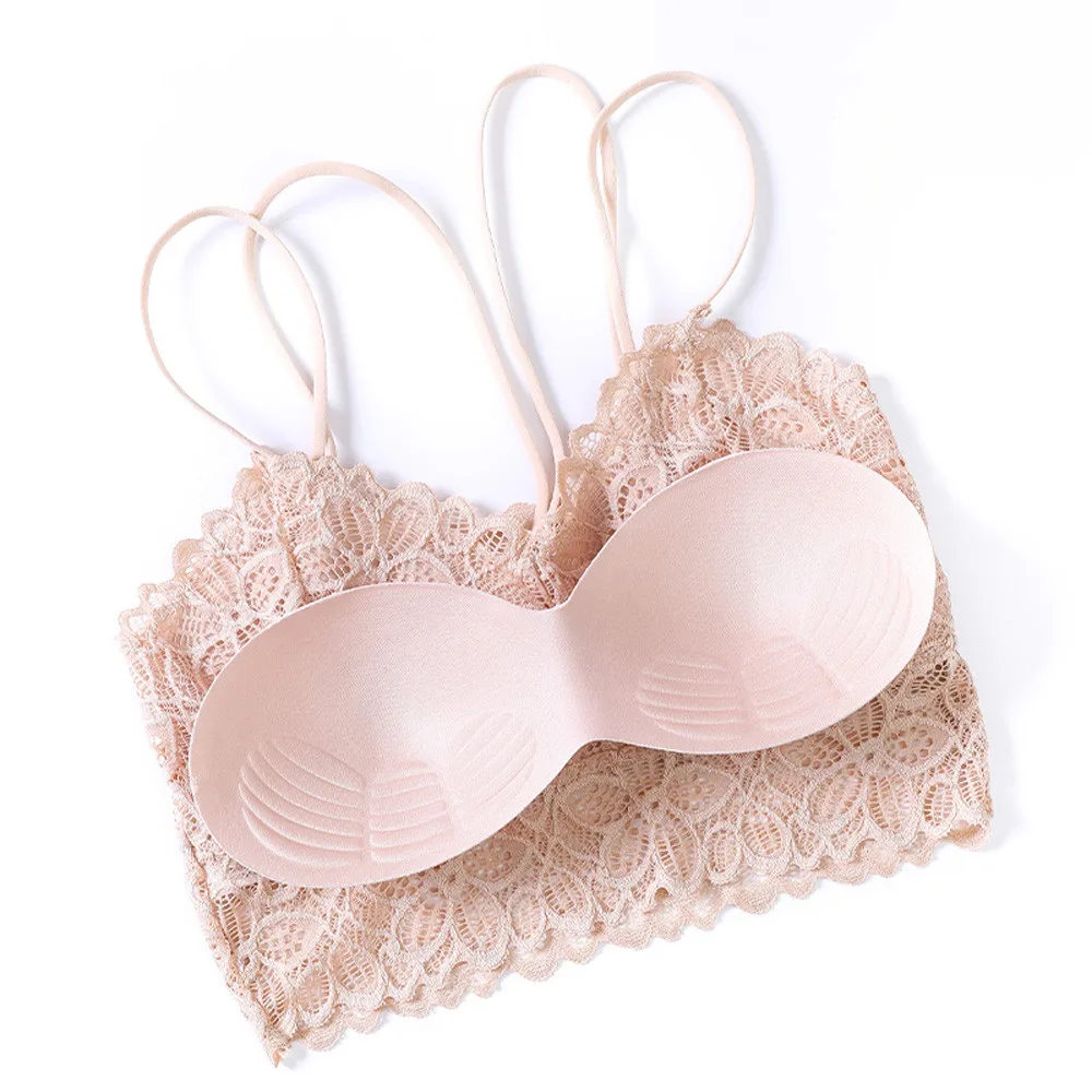 Кружевной беспроводной мягкий дышащий бюстгальтер tenue сексуальный femme brallette