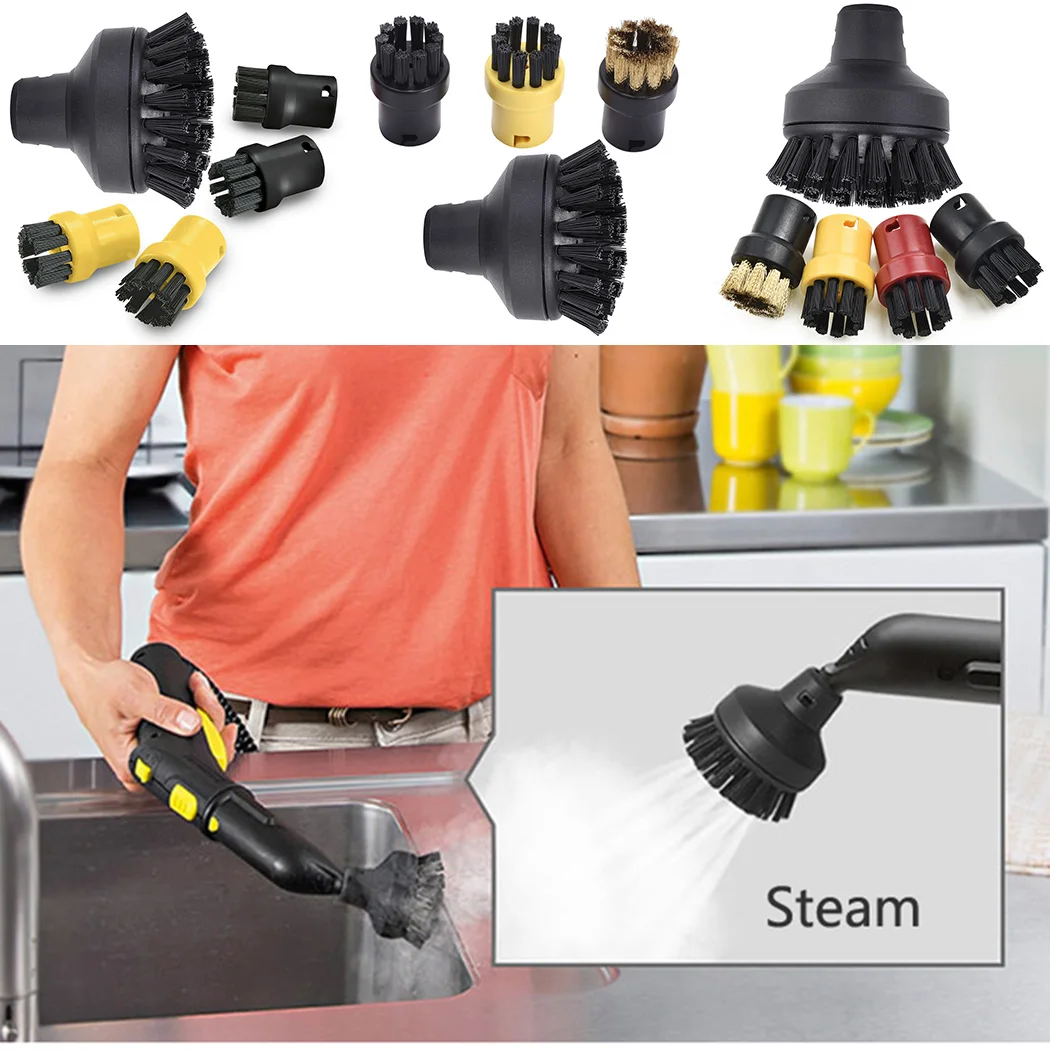 Большая круглая щетка для чистки Karcher SC1 SC2 SC3 SC4 пароочиститель абсолютная