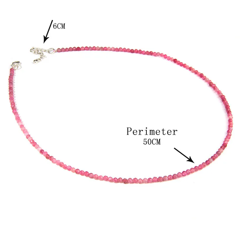 

2021 Fashion Simple Natural Quartzs Beads Short Necklace For Women Choker Necklaces Fit Party Beach Travel Trendy Jewelry 50cm