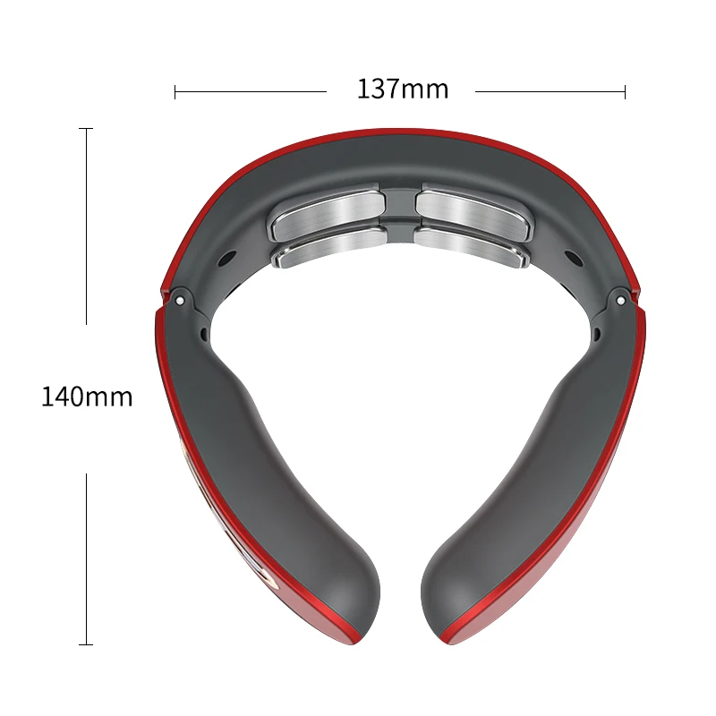 

KLASVSA 3D Smart Electric Neck Shoulder Massager Pulse Cervical Vertebra Physiotherapy Massage Pain Relief