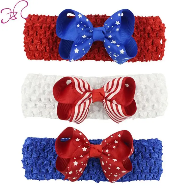 Милая повязка для волос с бантом маленьких девочек красивая декоративная