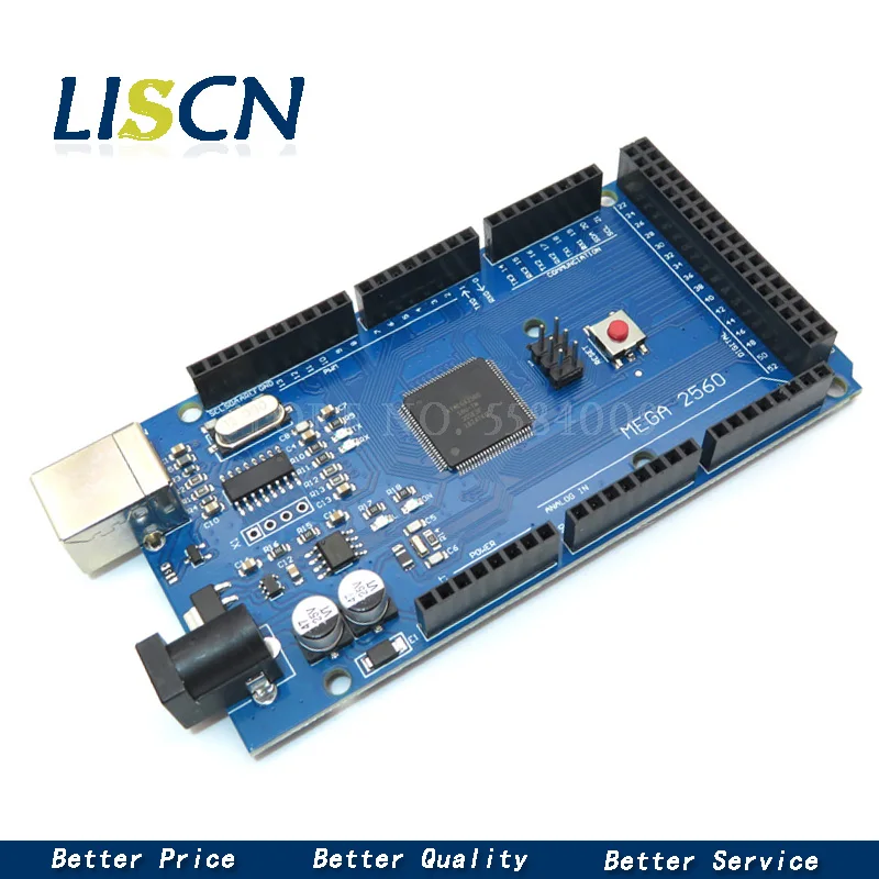 Плата USB MEGA 2560 R3 ATmega2560 AVR + кабель для MEGA2560 10 шт. | Обустройство дома
