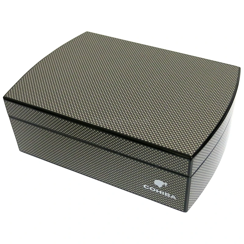 Чехол для сигар COHIBA Humidor Travel cedar Wood коробка с увлажнителем и гигрометром сигары