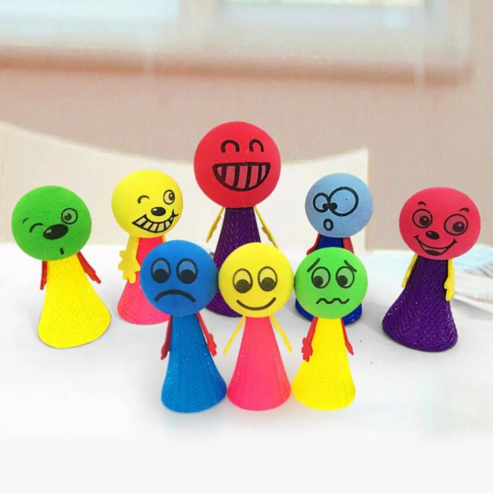 Kids Bouncing Dolls Toys Cute Funny Children Jumping Random Color And Pattern | Игрушки и хобби