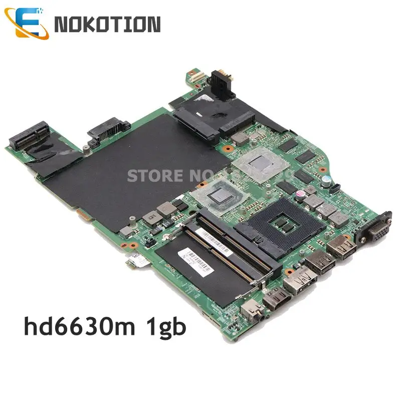 

NOKOTION для lenovo thinkpad edge E420 Материнская плата ноутбука 04W0462 основная плата HM65 DDR3 HD6630M 1 Гб