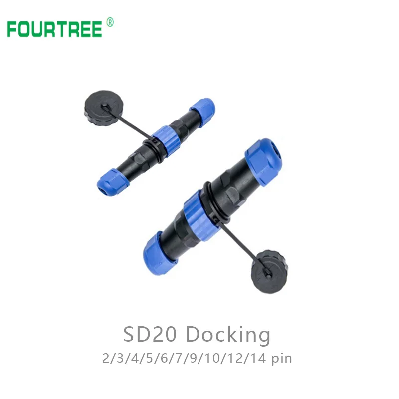 Водонепроницаемый штепсельный разъем SD20 IP68 авиационный панельный соединитель