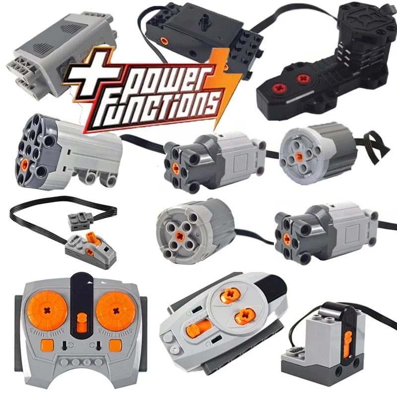 

Technical Motor Parts Multi Power Function Tool 8293 8883 Motor PF Sets Train Engine Motor Building Blocks Compatible All Brands