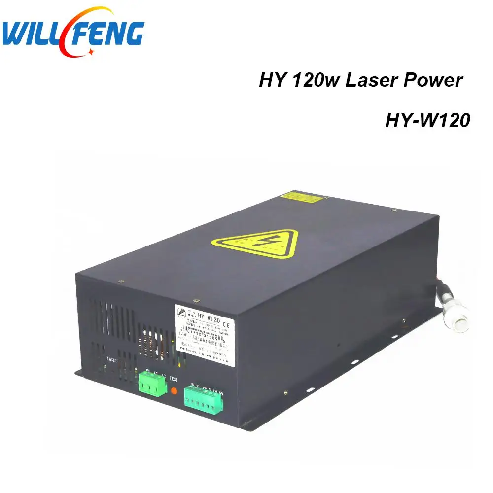 Will Feng HY 120W 100 Вт 120 Co2 лазерный источник питания для лазерная трубка и резак