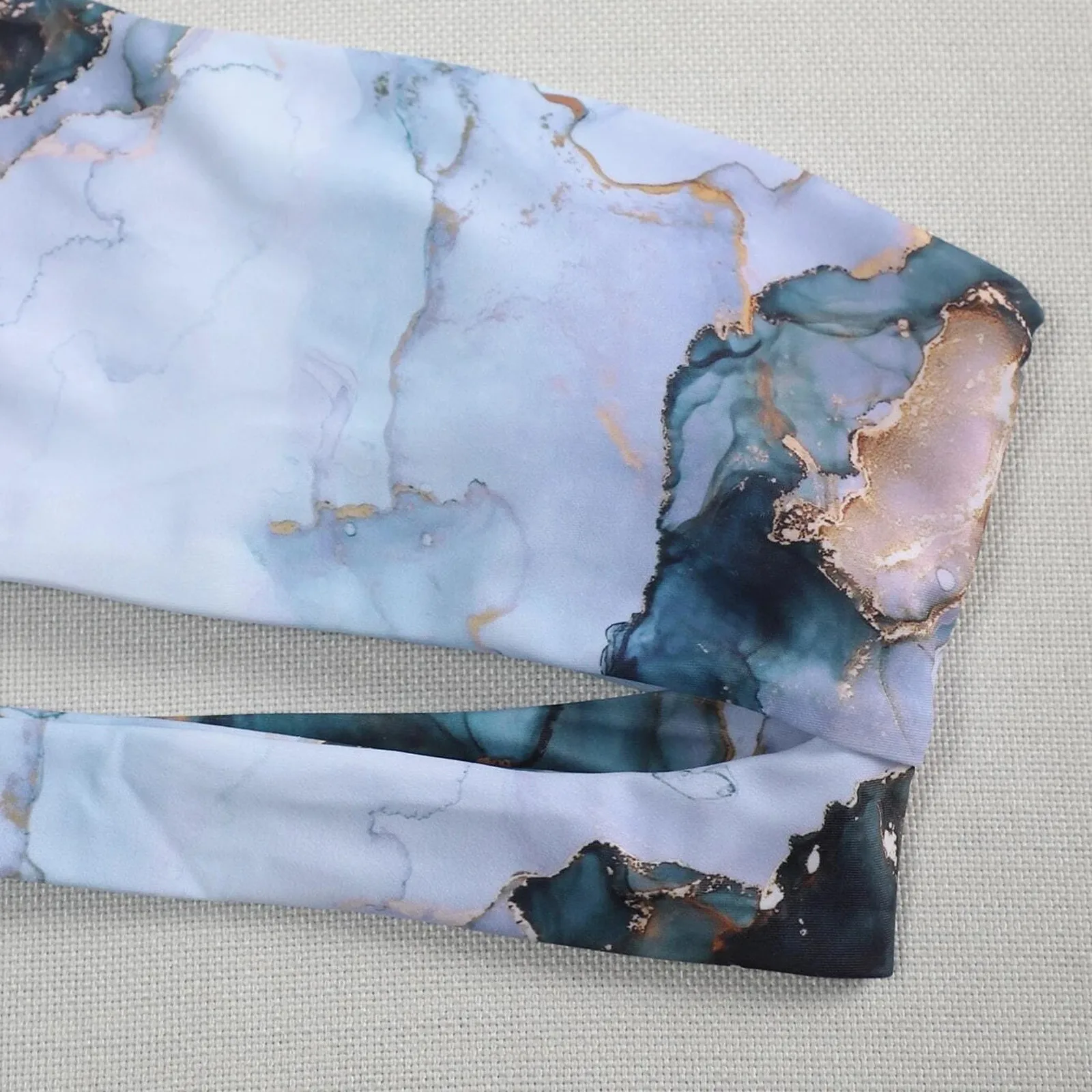 

Bikinis 2021 Hight Waist Swimming Suit For Women Swimwear Push Up One-shoulder Bikini Set Two Piece Swimsuit