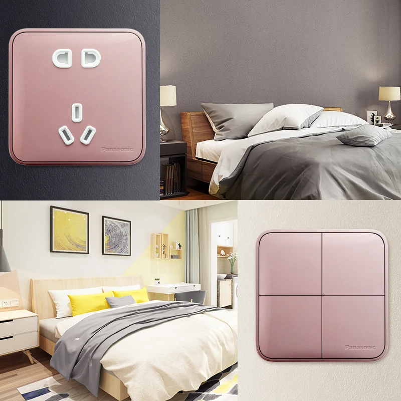 Panasonic настенный выключатель Стандартный 16A переключатель встраиваемый роскошный