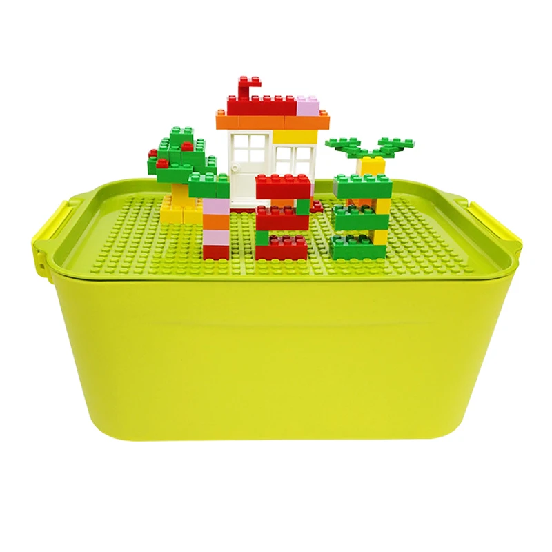 Сборные строительные блоки коробка Нижняя пластина 1000 штук россыпью DIY модель