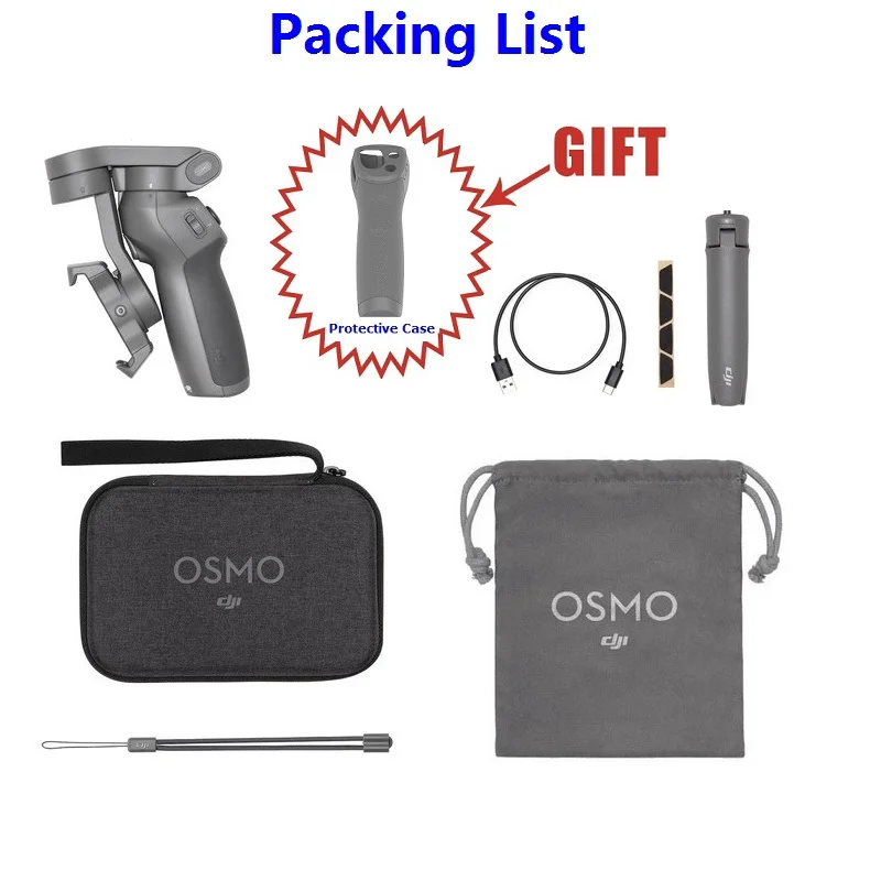 Новое поступление складной DJI Osmo мобильный 3 комбинированный стабилизатор