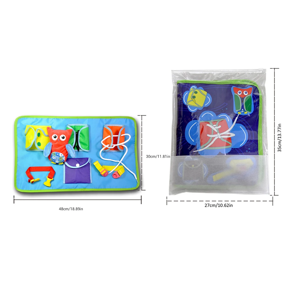 Детские развивающие Игрушки для раннего развития обучающая доска тканевая книга