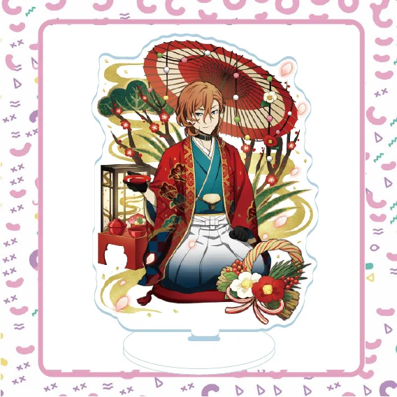 

Аниме «бродячие псы» дазай Осаму наказима Атсуси эдогава рампо Фотографическая модель пластина мультфильм косплей праздничные подарки