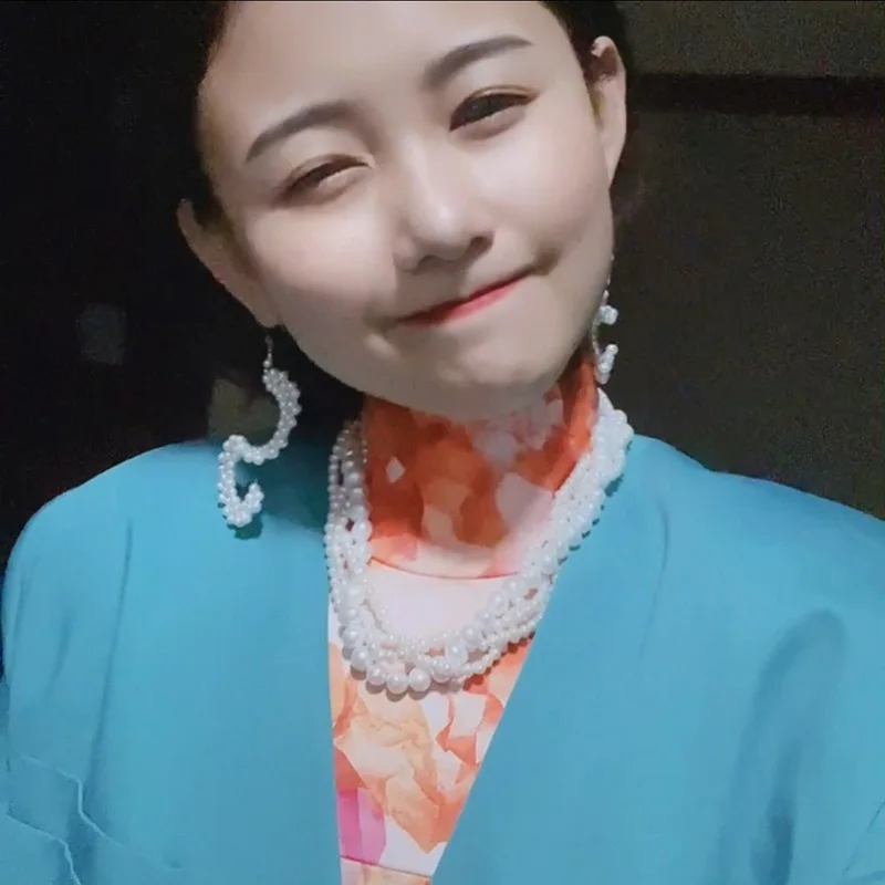 

Liemjee Модные индивидуальные ювелирные изделия многослойное ожерелье с жемчугом неправильной формы для женщин Очаровательное украшение с им...