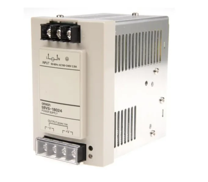 

S8VS-18024A S8VS, источник питания на DIN-рейку, входное напряжение переменного тока 85 → 264 в, выходное напряжение 24 В постоянного тока, выходной ток 7,...