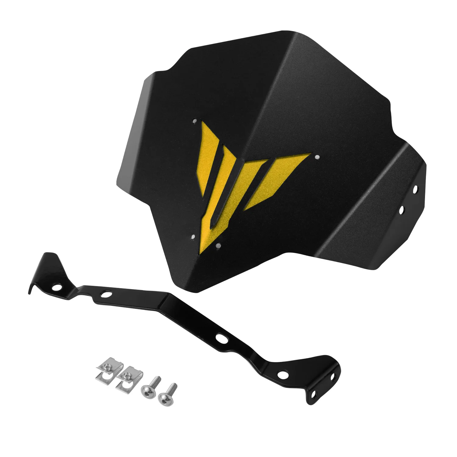 Лобовое стекло из алюминия для Yamaha MT 03 25 FZ лобовое переднего верхнего лобового
