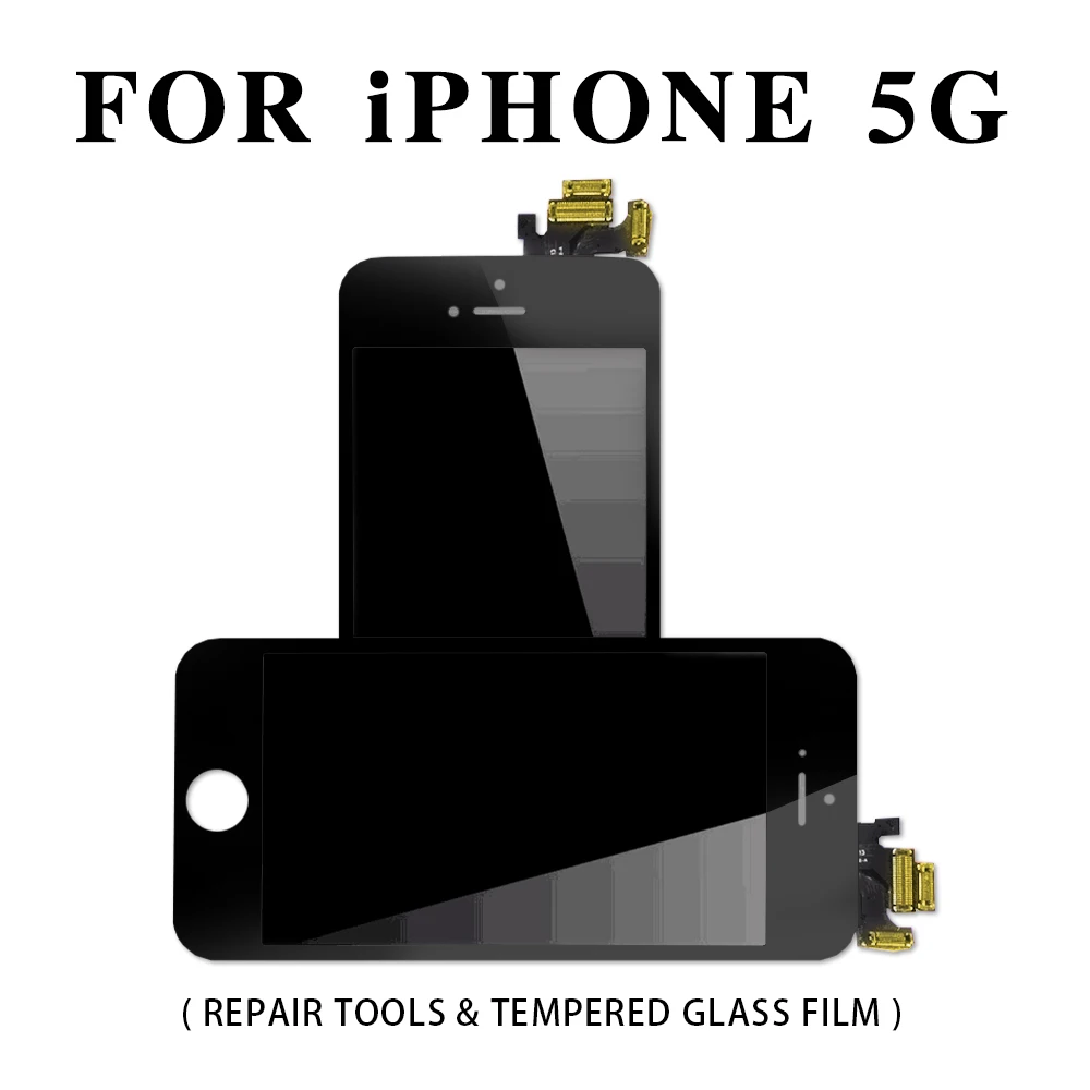 FVBH белый и черный AAAAA новый 3D сенсорный ЖК-дисплей для iPhone 5 5S 5C SE 4 ''сенсорный