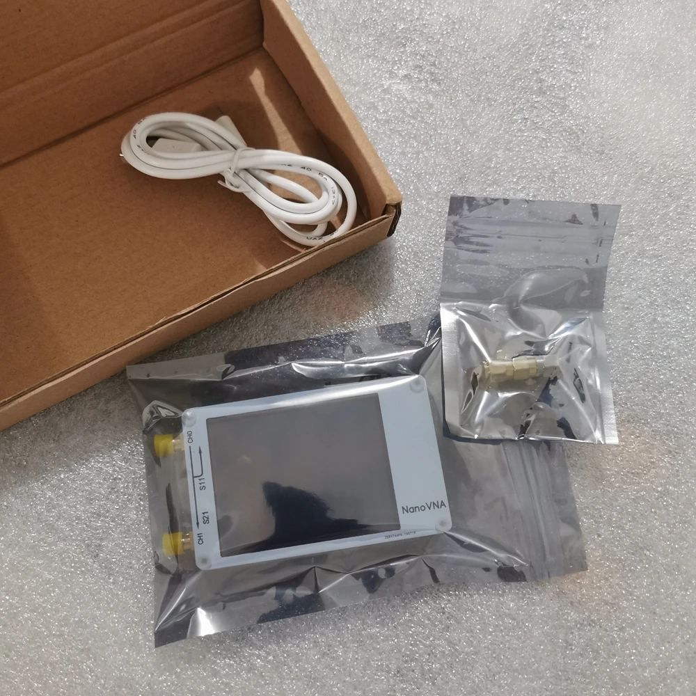 NanoVNA векторный сетевой анализатор цифровой сенсорный экран коротковолновой MF HF