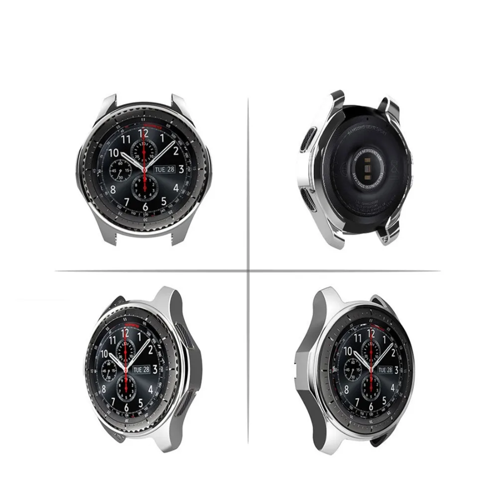 Gear S3 frontier чехол для Samsung Galaxy watch 46 мм 42 с гальваническим покрытием s3 classic gear