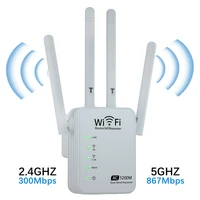 4 antenna wi fi range extender wireless wifi repeater router 3001200mbps dual band 2 45g wi fi routers home network supplies