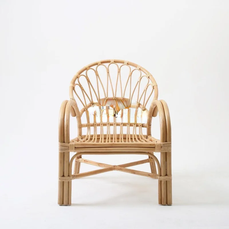 

ТТ Ротанговые кресла, простой одинарный ротанговый стул, индонезийский ротанговый Маленький журнальный столик, удобный ленивый стул B & B