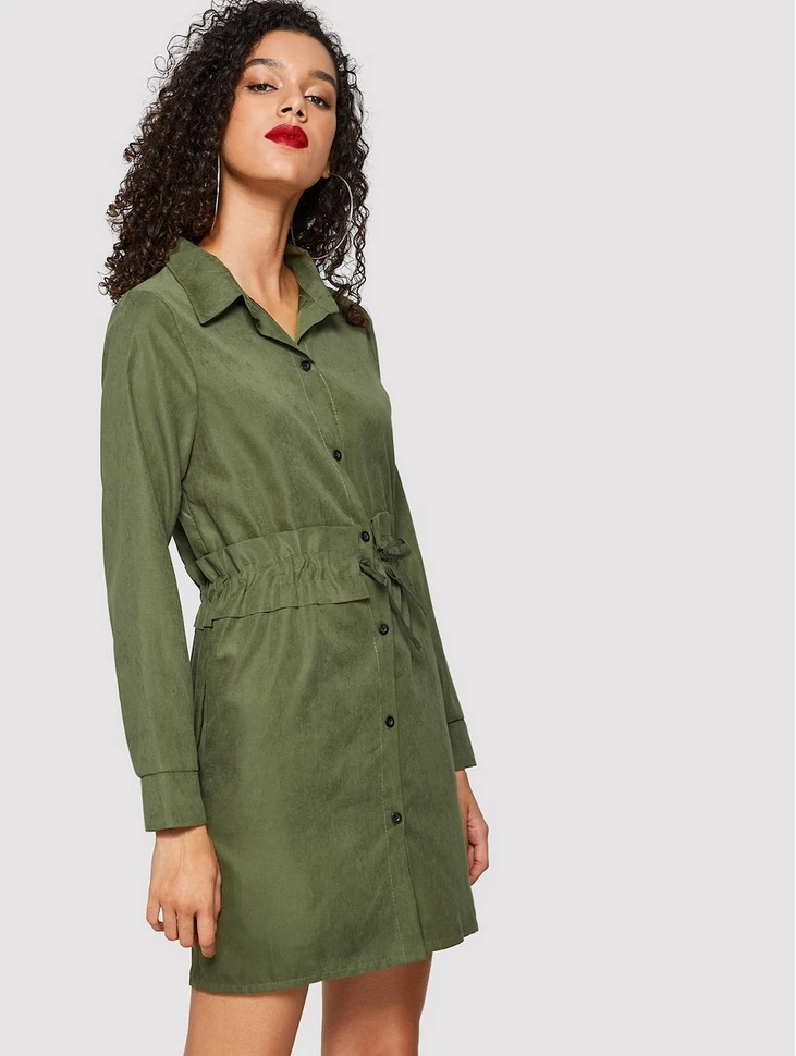 ZQLZ Весенняя Длинная блузка женская красное платье модные однотонные Шифоновые