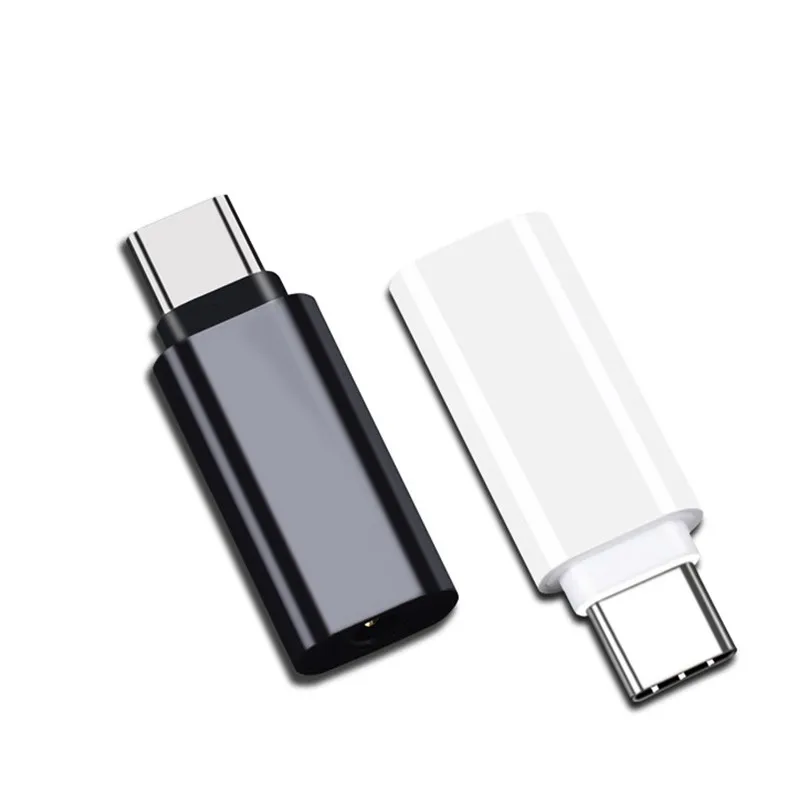 High Quality 1Pcs Headphone Adapter Type C Male to 3.5mm Female Audio for Xiaomi 6 Mi6 Huawei p20 USB-C Converter | Мобильные