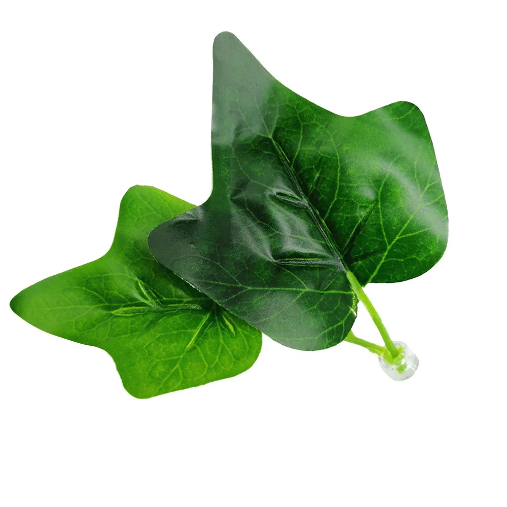 Кровать-гамак для растений с листьями на присоске украшение аквариумов | Дом и