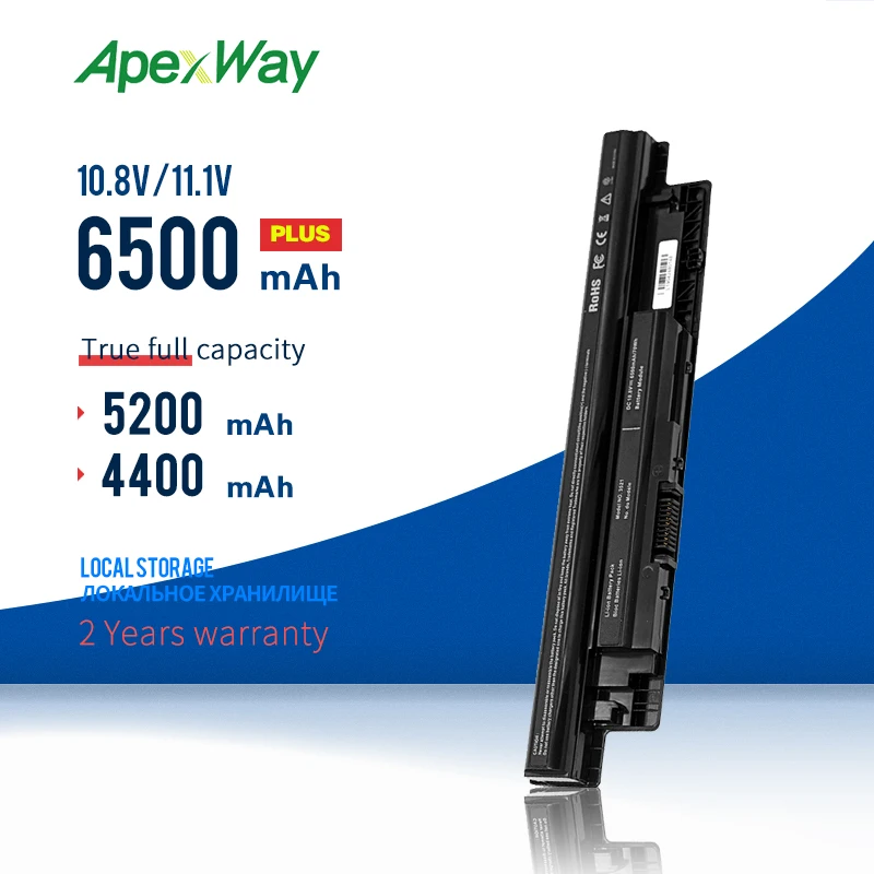 Аккумулятор для ноутбука DELL Inspiron 6600 3421 мАч 6 ячеек новый 3721 5421 5521 5721 3521 3437 3537 5437 5537