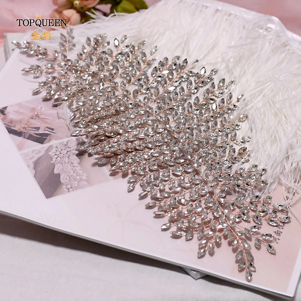 TOPQUEEN HP238 Модные женские ювелирные украшения Фея Корона короны для торжеств красивые волосы принцессы Свадебные заколка для невесты