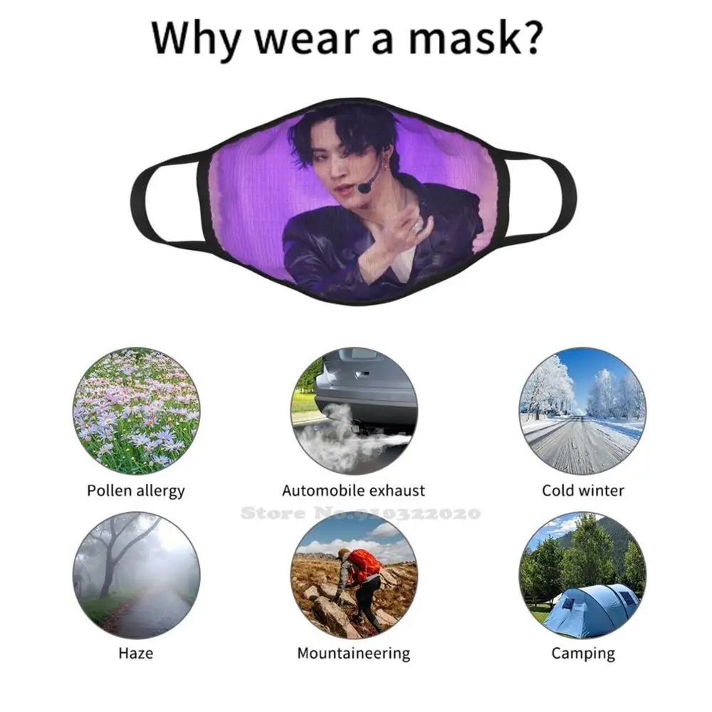 Untitled Mouth Mask Face Masks Got7 Jb Mark Jackson Wang Jinyoung Youngjae Bamabam Yugyeom | Аксессуары для одежды