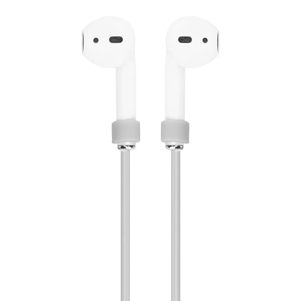 Беспроводной чехол для наушников Airpods 2 и 1 зарядный силиконовый защитный чехол и брелок с помпоном FW3