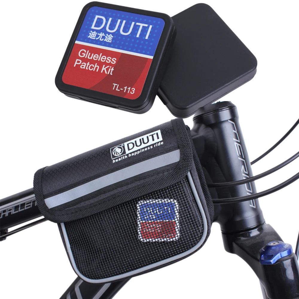 

6pcs Bicycle Tire Repair Tools Kit Portable Mountain Bike Tire Patches Tool Self-Adhesion Emergency Tire Repair Cycling Riding