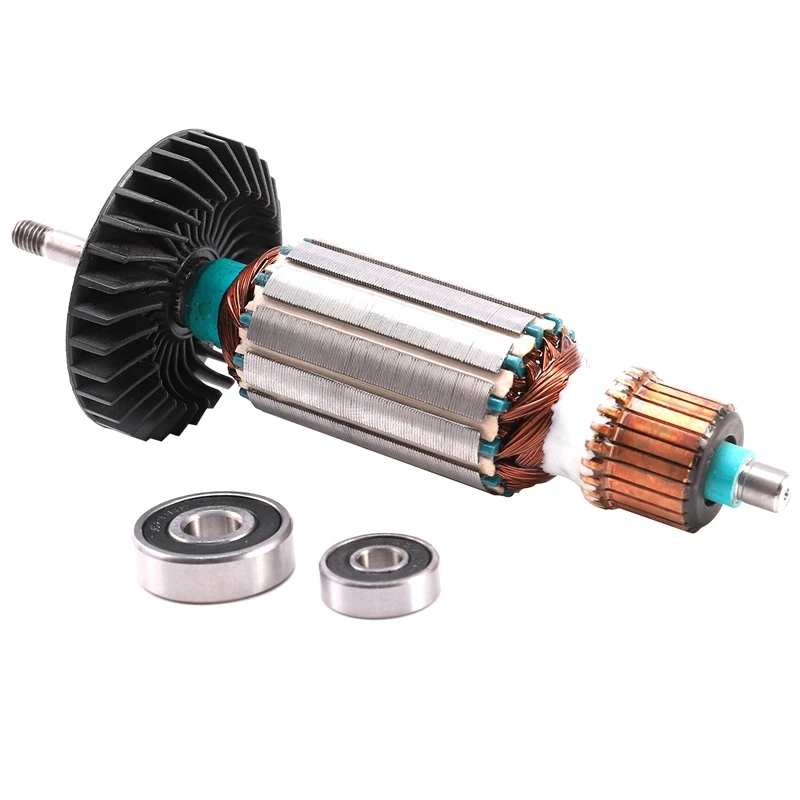 

AC220-240V арматура роторный якорь для MAKITA 9553HB 9553HN 9554NB 9553HN 9555HN 9553NB 9555NB 9554HN 515619-7 515616-3 5101053-3