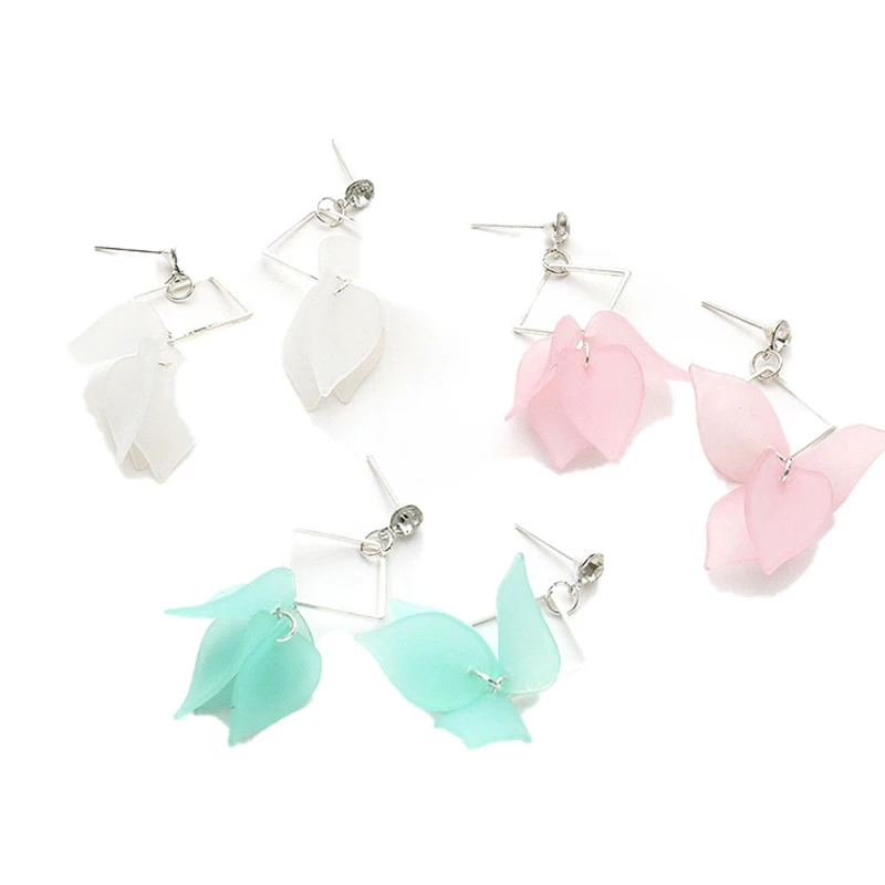 С длинными подвесками из искусственных жемчужин, персонализированные лепесток кисточкой серьги, женские серьги для женщин геометрической формы, в стиле бохо 2021 трендовый Brincos, можно носить с ювелирные изделия